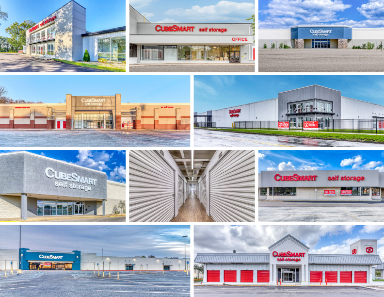CubeSmart Self Storage (Managed) 10 Property Portfolio (Available Together or Separately)